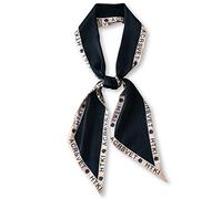 LumiSyne Seidenschal Damen Skinny Schal Polka Dots Gedruckt Paisley Muster Klassische Retro Stil Satin Krawatte Schal Schmaler Lange Halstuch Dekorative Bandana Kopfschmuck Stirnbänder Haarband Ribbon