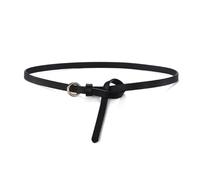 LumiSyne Skinny Ledergürtel Für Damen Weich Leder Einfache Mode Band Knoten Dünner Schmaler Taillengürtel Dekorativen Gürtel Für Kleider Hemd Mantel Jeans Hosen