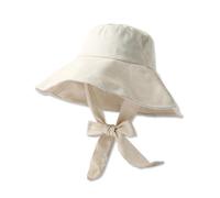 LumiSyne Sonnenhut Mit Breiter Krempe Damen Herren UPF 50+ UV Schutz Weiche Atmungsaktive Baumwolle Fischerhut Mit Kinnband Verstellbare Faltbar Strandhut Sommerhut Für Angeln Reisen Wandern Outdoor