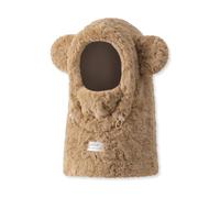 LumiSyne Sturmhaube Winter Niedliche Bärenohren Stil Einteilig Ohrenklappen Wintermütze Gesichtsmaske Halswärmer Flauschig Pelziges Fleece Einstellbare Winddichter Kordelzug Kapuzenschal Radfahren Ski