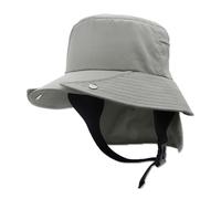 LumiSyne Unisex Surf Eimer Hut Mit Winddichte Kinnriemen Sonnenhut Mit Abnehmbare Nackenschutz UPF 50+ Schnelltrocknend Atmungsaktiv Einstellbar Fischerhut Sommerhut Für Wassersport Radfahren Klettern