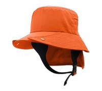 LumiSyne Unisex Surf Eimer Hut Mit Winddichte Kinnriemen Sonnenhut Mit Abnehmbare Nackenschutz UPF 50+ Schnelltrocknend Atmungsaktiv Einstellbar Fischerhut Sommerhut Für Wassersport Radfahren Klettern
