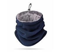 LumiSyne Winter Halswärmer Für Herren Damen Fleece Schlauchschal Mit Einstellbare Kordelzug Thermo Halsschlauch Gesichtsschal Loop Schal Multifunktionstuch Für Outdoor Radfahren Ski Motorrad Laufen