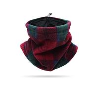 LumiSyne Winter Halswärmer Für Herren Damen Fleece Schlauchschal Mit Einstellbare Kordelzug Thermo Halsschlauch Gesichtsschal Loop Schal Multifunktionstuch Für Outdoor Radfahren Ski Motorrad Laufen