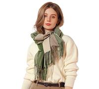 LumiSyne Winter Schal Kariert Kaschmir Schal Für Damen Herren Klassisches Karomuster Pashmina Schals Mit Quasten/Fransen Lange Tartan Schal Weiche Und Warmer Schultertuch Stola