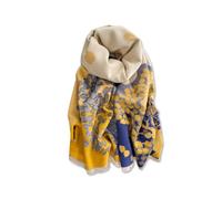 LumiSyne Winter Schal Kaschmir Stolen Für Damen Baum Und Blatt Muster Reversible Schals Mit Quasten Pashmina Schal Und Wickeltuch Langer Große Schal Leicht Warme Stola Wrap