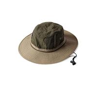 LumiSyne Zweifarbig Fischerhut Damen Herren Sonnenhut Breite Krempe UPF 50+ Verstellbare Passform Atmungsaktives Mesh Packbar Boonie Hat Mit Kinnband Für Reisen Klettern Angeln Gartenarbeit Outdoor