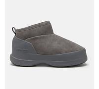 Moon Boot Damen Boots LUNA aus Veloursleder, grau, Gr. 39EU