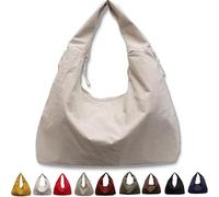 Luna Lush Bag,Maison Ginza Luna Lush Bag,Large Nylon Slouchy Tote Bag Men Women,Large Capacity Multi-Pocket Travel Waterproof Bags,for Travel Commute,I