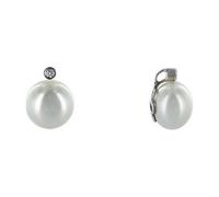 Luna-Pearls - 202.0661 - Anhänger - 585 Weißgold - Süßwasser 9.5-10mm - 1 Brillant 0.02ct.