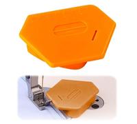 LunarCharm Magnetische Nahtführung Für Nähmaschine Mit Starker Magnetkraft Und Skala Zum Nähen Von Saum, Saumführung mit Skala, Mehrzweck-Werkzeug (Orange)