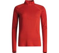 Lundhags Gimmer Merino Lt Ws 1/2 Zip, Zwischenschicht, Damen, rot 38(M)