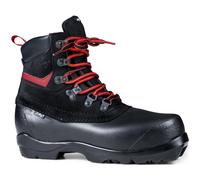 Lundhags Guide BC, Wanderstiefel, Unisex, Schwarz/Rot EU39