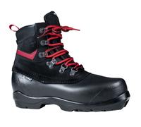 Lundhags Guide BC, Wanderstiefel, Unisex, Schwarz/Rot EU43