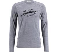 Lundhags Men's Fulu Merino Longsleeve T-Shirt Grey Melange XXL