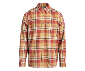 Lundhags Plaid Jarpen Flanellhemd, Hemd, Rosenholz L