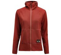 Lundhags Tived Merino Hoodie, Midlayer, Damen, Rot 34(XS)
