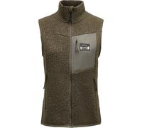 Lundhags Women's Flok Wool Pile Vest Forest Green L
