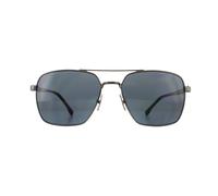 Lunettes De Soleil Hugo Boss 1045/S V81 IR Ruthénium Sombre Ruthénium Gris Bleu Einheitsgröße