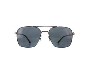 Lunettes De Soleil Hugo Boss 1045/S V81 IR Ruthénium Sombre Ruthénium Gris Bleu Einheitsgröße