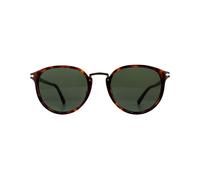 Lunettes De Soleil Persol PO3210S 24/31 Havane Vert Einheitsgröße