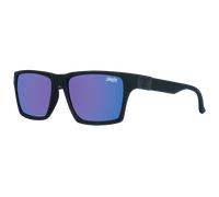 Lunettes de soleil polarisÃ©es Superdry Disruptive SDS 127P noir caoutchoutÃ© bleu dÃ©gradÃ© Einheitsgröße