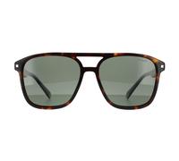Lunettes de soleil Polaroid PLD 2118 / S / X 086 UC Dark Havana Green Polarisé Einheitsgröße