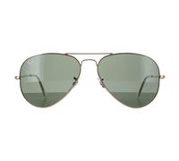 Lunettes De Soleil Ray-Ban Aviator 3025 001/58 Or Polarisé Einheitsgröße
