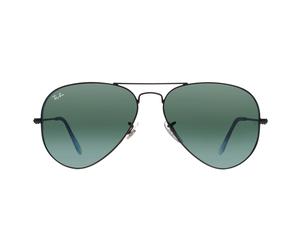 Lunettes De Soleil Ray-Ban Aviator 3025 029/30 Miroir Argent Vert Gunmetal 58mm Einheitsgröße