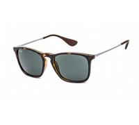 Lunettes De Soleil Ray-Ban Chris 4187 710/71 Tortue & Gunmetal Vert Einheitsgröße