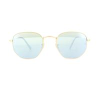 Lunettes De Soleil Ray-Ban Hexagonal 3548N 001/30 Miroir Argent Or 54mm Einheitsgröße