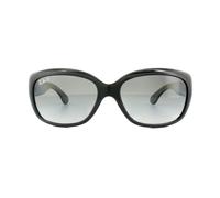 Lunettes De Soleil Ray-Ban Jackie OHH 4101 601/T3 Dégause Gris Noir Brillant Polarisé Einheitsgröße