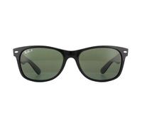 Lunettes De Soleil Ray-Ban Newfarer 2132 901/58 Noir Vert G-15 Polarisé 55mm Einheitsgröße
