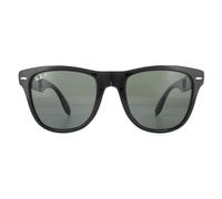 Lunettes De Soleil Ray-Ban Raying Wayfarer 4105 Noir Vert Polarisé 601/58 54mm Einheitsgröße