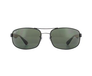 Lunettes De Soleil Rayban 3445 Noir Vert Polarisé 002/58 64mm Einheitsgröße