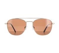 Lunettes de soleil Serengeti Carroll SS542004 Matte Gold Polarisé Grow Einheitsgröße
