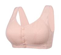 LUNULE Angebote Jogginganzug Damen, BH Damen Ohne Bügel Push Up Einfarbig Push Up BH Klassische Bralette Soft Cup Bralette Bequeme Bra Haltungskorrektur BH BH Ohne Bügel Push Up Bügel BH(Pink,38)