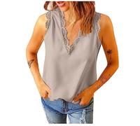 LUNULE Damen Tshirt Hemd Damen Strandkleid Damen Sommer WeißEs Top Damen Bauchfrei Mittelalter Bluse Baseball Shirt Tshirt RüCkenfrei Damen Oversize Tshirt (Gray, XXL)