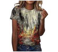 LUNULE Gym Strickjacke Damen Kurz Schwarzes Oberteil Damen Women's Blouses & Shirts T-Shirt Damen Sommer Bauchfrei Top Tanktop Schwarz Pailletten Oberteil Damen (Khaki, 3XL)