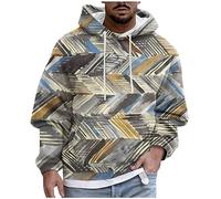 LUNULE Hoodies Für Männer Herren Hemd Langarm Herrenhemden Funktionsshirt 4XL Herbst Winter Camouflage Druck Fleece Gefüttert Pullover Mit Kapuze Sport Tshirts Baumwolle