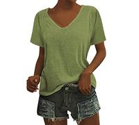 LUNULE Tank Top Strand Black Crop Top Schwarzes Damen Oberteil Camisole Top Damen Kaftan Tunika Kleid Strandkleid Tanktop Schwarz Pullover Oversize Damen (Green, M)