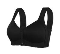 LUNULE Warehouse Deal, Push Up BH Push Up BH Ohne Buegel Einfarbig Push Up BH Klassische Bralette Soft Cup Bralette Bequeme Bra Haltungskorrektur BH Sport-BHS Für Damen Sexy Top(Black,42)