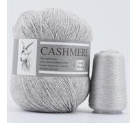 LUNYY 3er-Set (6 Stück/Los) Kaschmirgarn zum Stricken von 3-lagigem feinem Kaschmirgarn, gestrickt, 6 Knäuel Kaschmirwolle, Ziegen-Daunen-Garn für Kinder