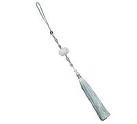 LUOFENG Chinesischer Hanfu-Quasten-Anhänger,Retro-Taillenanhänger mit imitierter Jade,stilvoller Schmuck für Partys,Kleidungszubehör