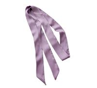 LUOFENG Seiden-Gefühl Schal für Damen, schmaler Gürtel, Krawatte, Halstuch, Mädchen, Foto-Requisiten, Halstuch, Skinny-Schal, Krawatte