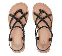 Luoika Flache Sandalen für Damen, breite Breite, Flip-Flop, lässig, Riemchensandalen, Slipper, Sommer, Strandschuhe für Damen.