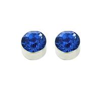 luoluoluo Frauen Magnetische Ohrstecker Zirkon Strass Magnet Ohrringe Bunter Kristall Non-pierced Ohrring Ohne Ohrloch Ohrstecker