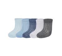 Lupilu® Baby Söckchen, 5 Paar (Blau/Grau, 15-18)