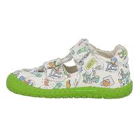 Lurchi 74L4083002 Lauflernschuh, White-Green, 20 EU