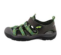 Lurchi 95L0053001 Sandale, dkgrey-Grey-Lime, 38 EU